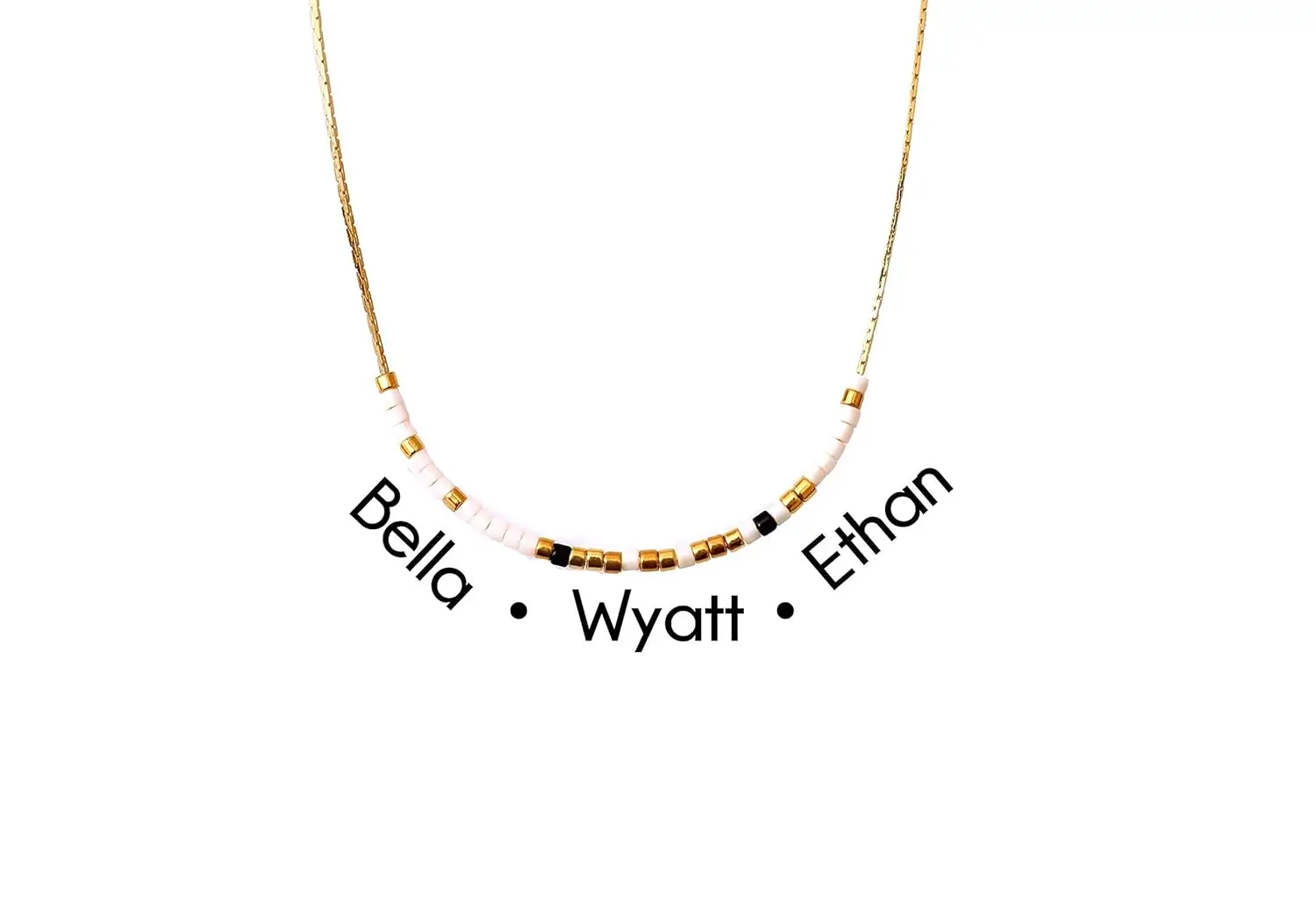 Morse Code Name Necklaces